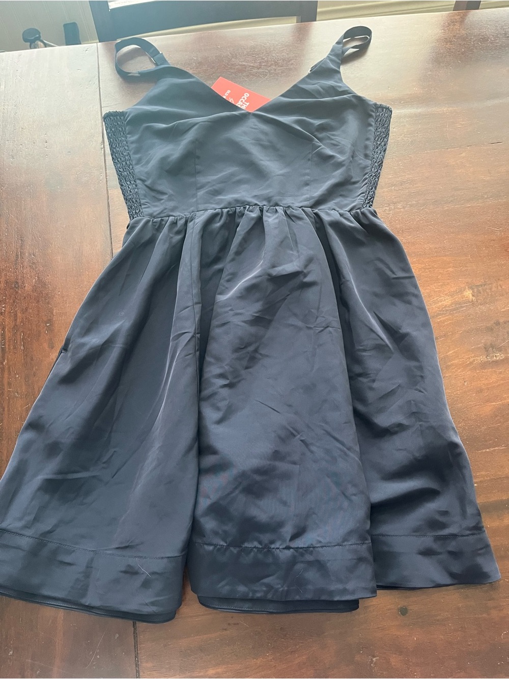 Old Navy Navy Blue Sleeveless Fit-and-Flare Dress